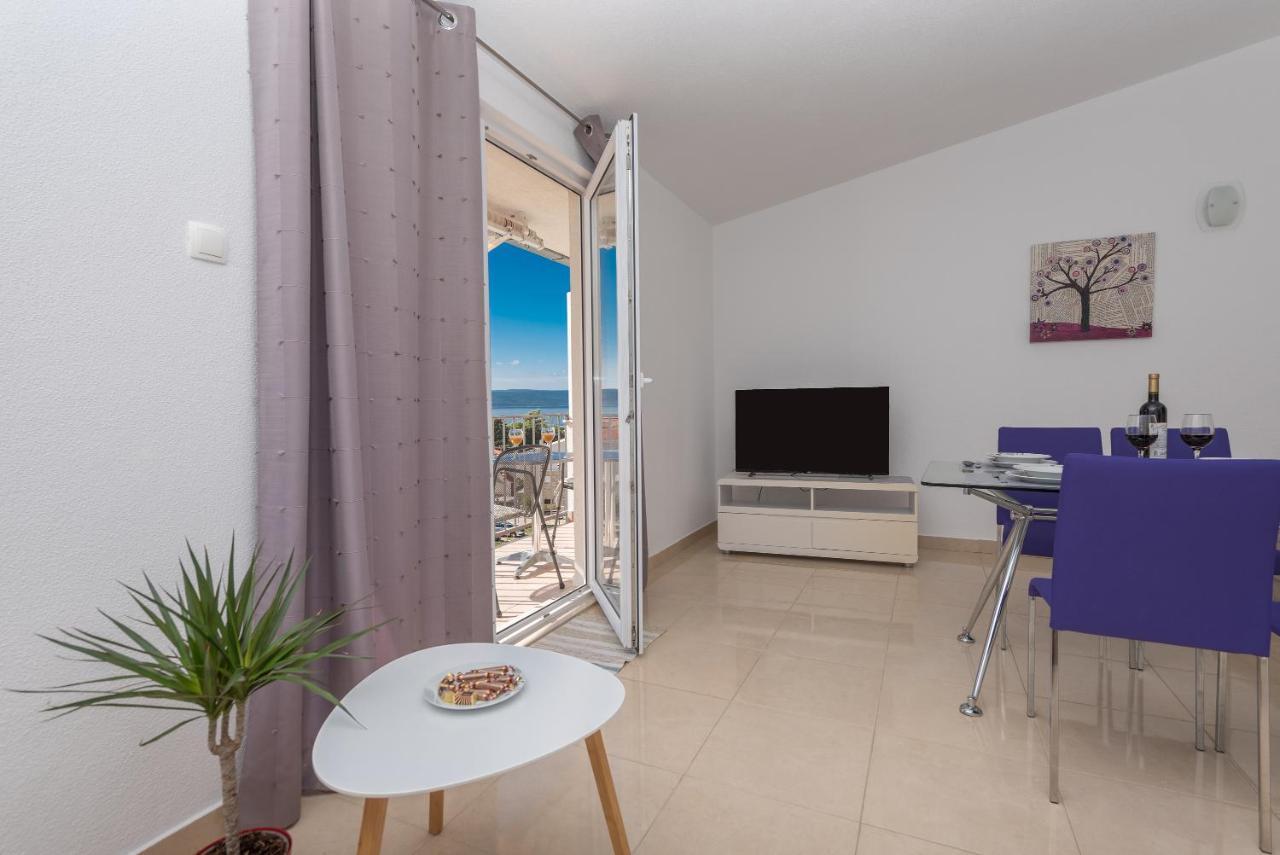 Apartamento Nina Seaview Baška Voda Exterior foto